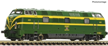 Fleischmann 7370026 - N - Diesellok D 340, RENFE, Ep. IV-V - DC-Sound